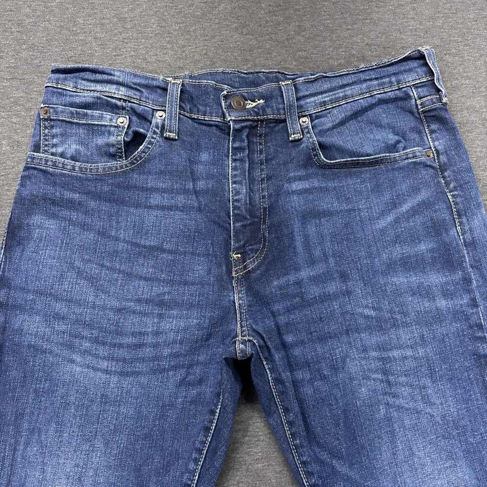 Levis 502 Premium Jeans Mens 32x31‎ TAG-32x32 Stretch Flex Blue Denim Tapered